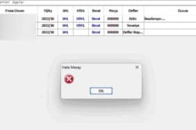 E-Defter Hatası Nedir