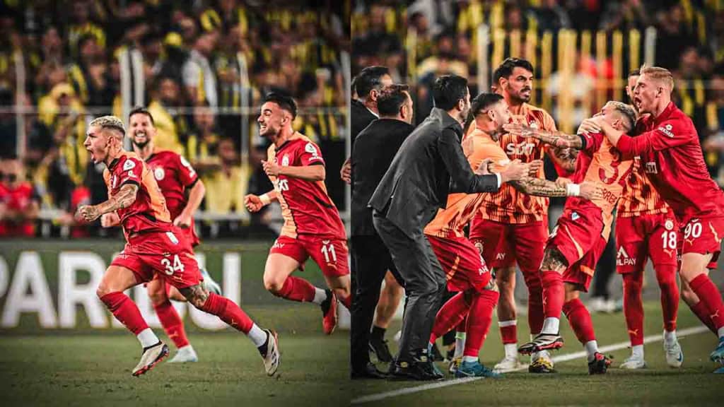 Fenerbahçe-Galatasaray İlk Yarıda Galatasaray 2-0 Önde!