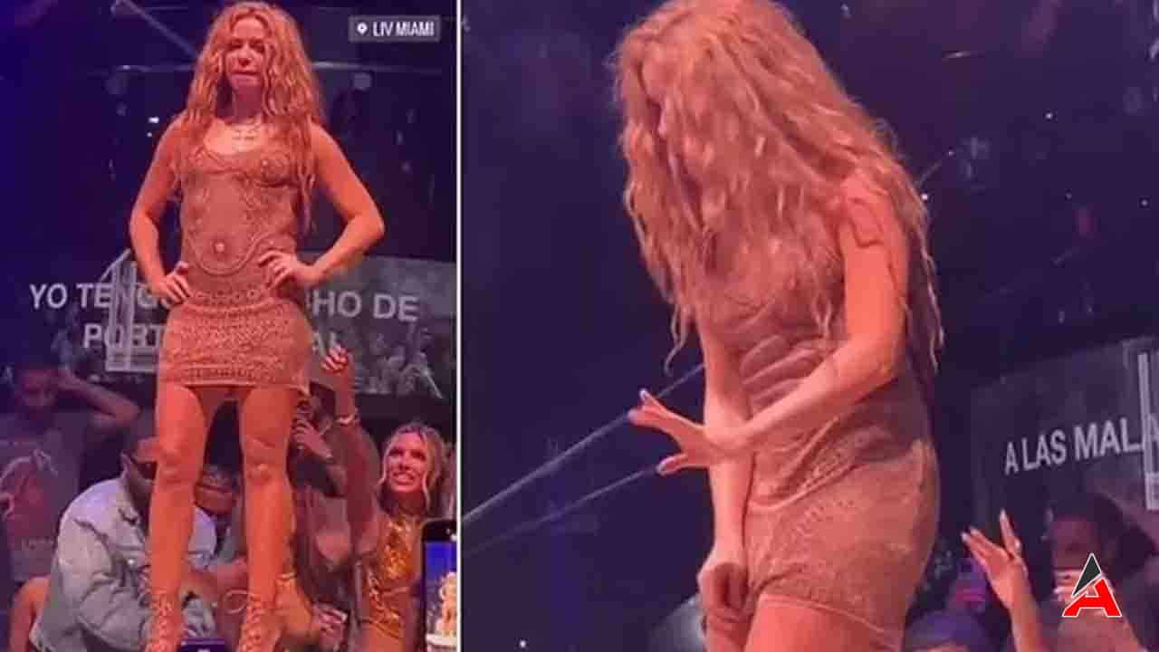 Shakira’dan Sahnede Etek Altı Görüntüye İzin Yok!