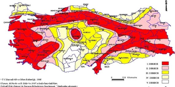 Ecemiş Fayı Konumu