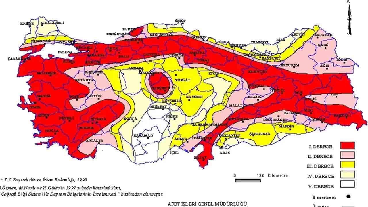 Ecemiş Fayı Konumu