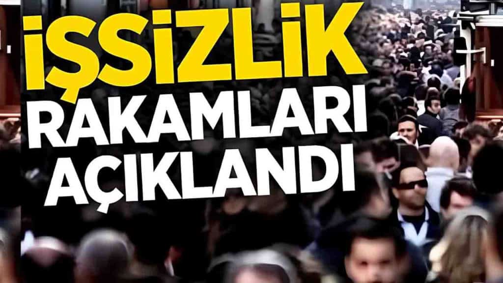 İşsizlik Rakamları Açıklandı