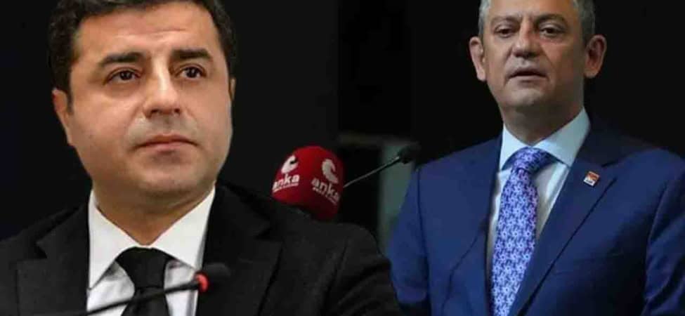 Özgür Özel Selehattin Demirtaş