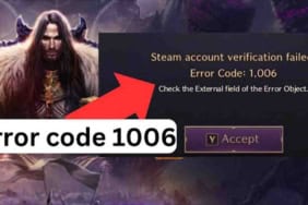 Steam Account Verification Failed Error Code 1006 Nedir