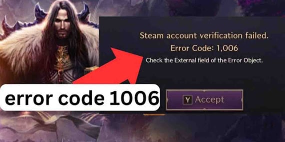 Steam Account Verification Failed Error Code 1006 Nedir