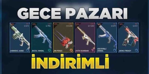 Valorant Gece Pazarı Ne Zaman