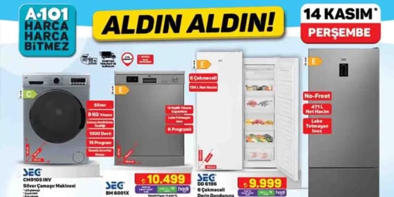 14 Kasım 2024 A101 Aldın Aldın Kataloğu